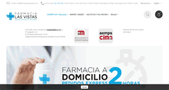 Desktop Screenshot of farmacialasvistas.com